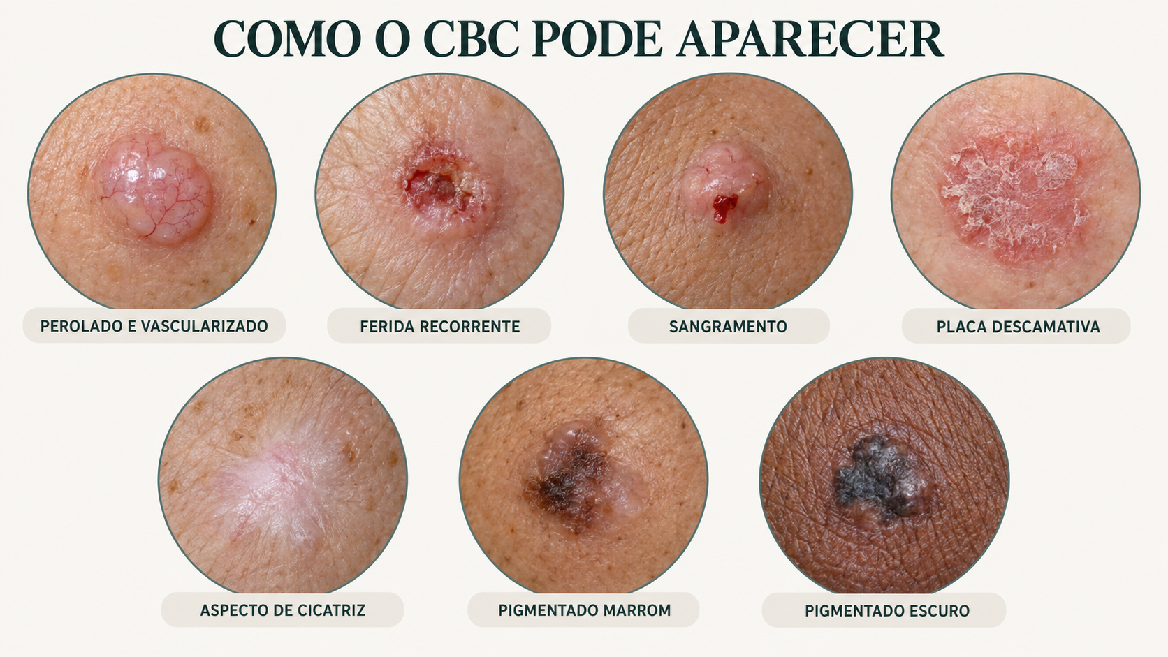 Carcinoma basocelular e espinocelular: diferenças, sinais e tratamento